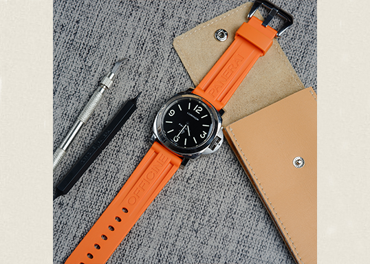 Panerai best sale orange strap